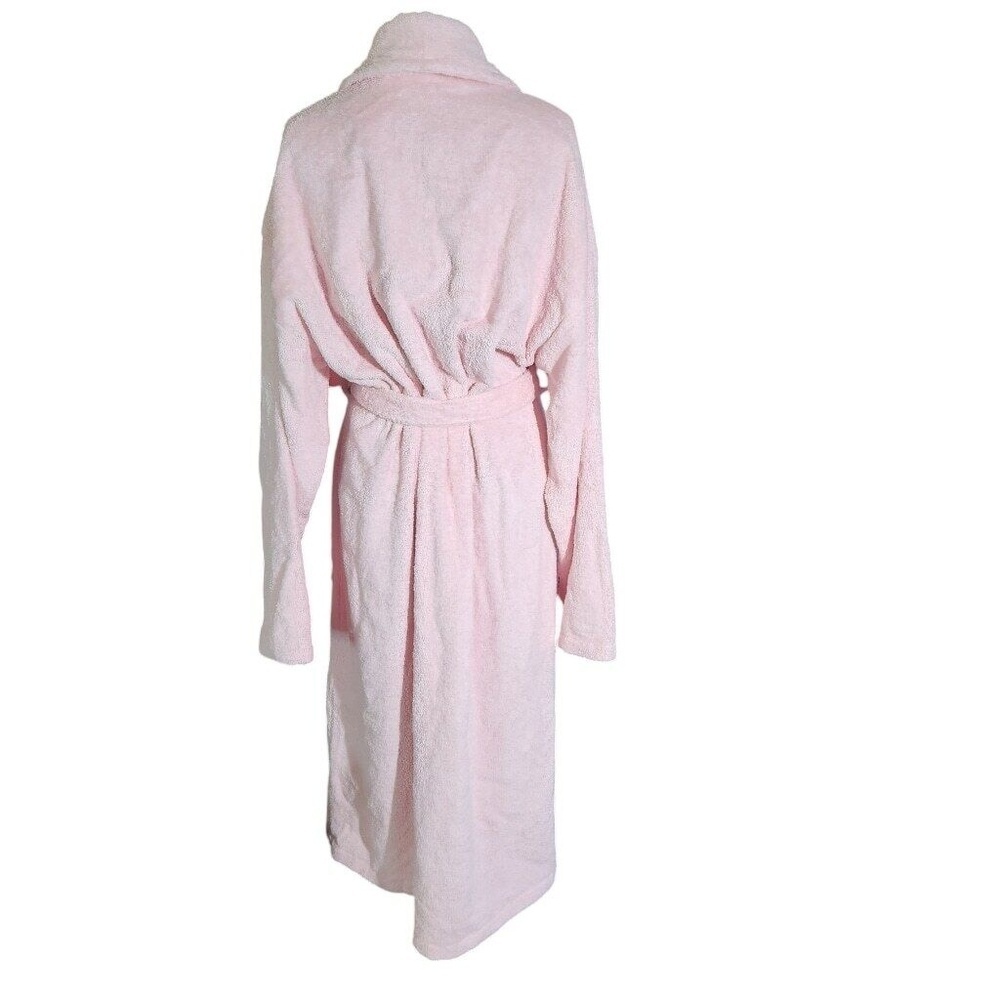 Nordstrom Linum Home Textiles Cotton Robe Pink L/XL NWT - Picture 2 of 6
